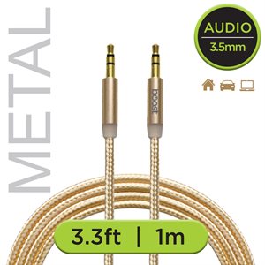 BOOST 3.3 FT AUDIO BRAIDED CABLE