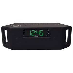 ESCAPE Bluetooth speaker with radio alarm clock